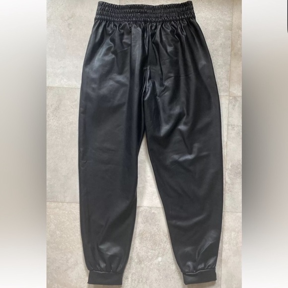 Susana Monoco Faux Leather Jogger - size XS - Picture 5 of 7